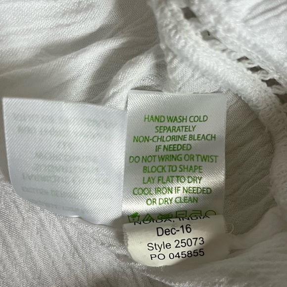 Lilly Pulitzer Tavvy beach pool coverup embroidered boho - Picture 7 of 10